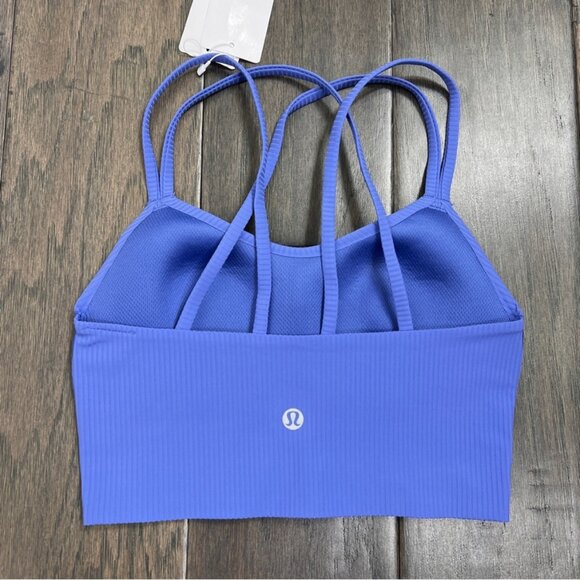 Lululemon NWT Like a Cloud Ribbed Longline Bra B/C Cup Wild Indigo - Picture 4 of 8